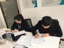 熱烈祝賀劉總、褚總簽約創(chuàng)綠家浙江省臺(tái)州市縣級(jí)代理！