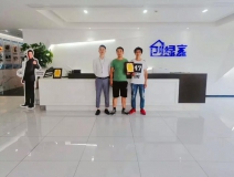 熱烈祝賀王總簽約創綠家上海市區級代理！